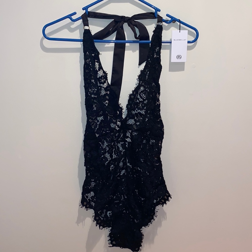 NWT Bluebella Black Lace Bodysuit